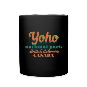 Jasper Nationalpark British Columia Kanada - Tasse einfarbig - Schwarz - Vorne
