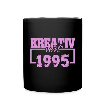 1995 - Tasse einfarbig - Schwarz - Vorne
