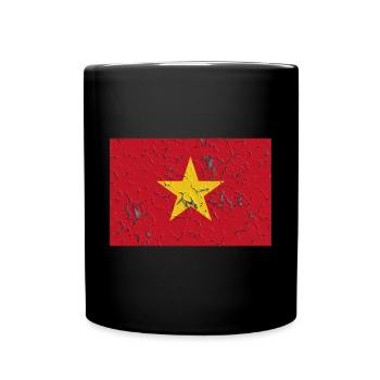 Vietnam Vietnam - Tasse einfarbig - Schwarz - Vorne