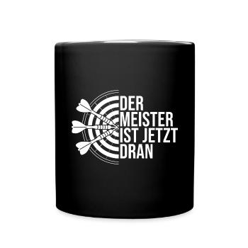 Funny Darts and Darts Gifts for Darts Players - Full Colour Mug - black - Front
