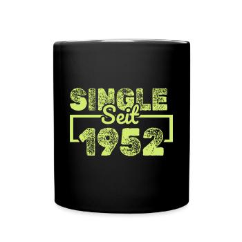 seit 1952 - Tasse einfarbig - Schwarz - Vorne