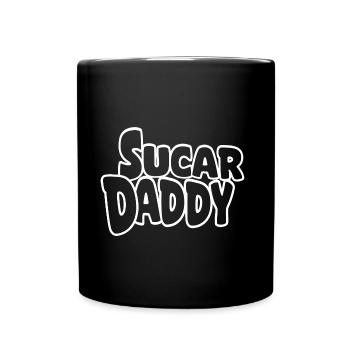Sucar Daddy Gay Humor - Full Colour Mug - black - Front