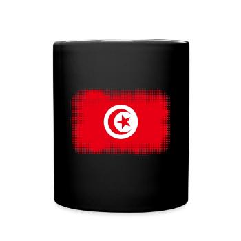 La Tunisie comme Tunisie - Mug uni - noir - Devant