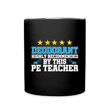Physical Education Teacher Physical Education Teacher - Full Colour Mug - black - Front