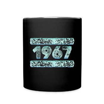 1967 - Tasse einfarbig - Schwarz - Vorne