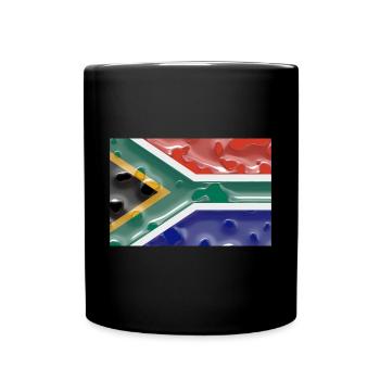 Afrique du Sud Afrique du Sud - Mug uni - noir - Devant