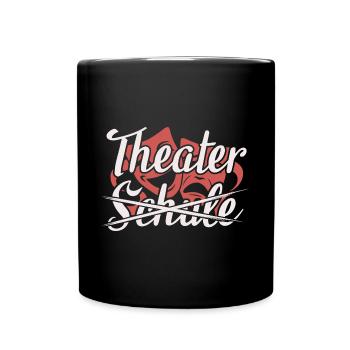 Du théâtre plutôt que de l’école Acteurs de théâtre - Mug uni - noir - Devant
