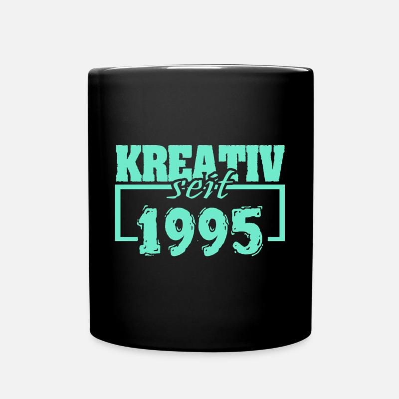 Maler 1995 - Tasse einfarbig - Schwarz