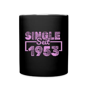 Single 1953 - Tasse einfarbig - Schwarz - Vorne