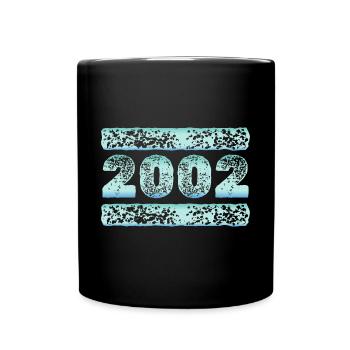 2002 - Tasse einfarbig - Schwarz - Vorne