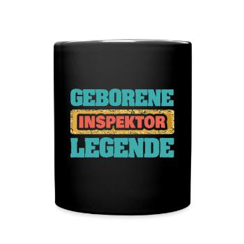 Profession Inspector - Full Colour Mug - black - Front