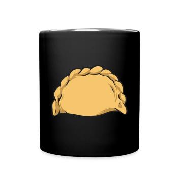 Polish Food Pierogi - Full Colour Mug - black - Front