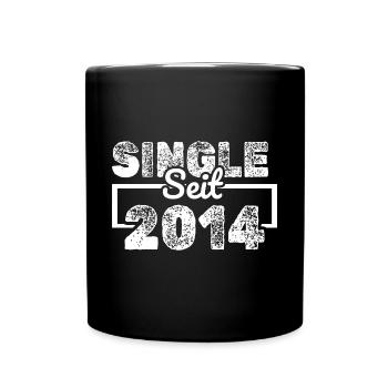 Single 2014 - Tasse einfarbig - Schwarz - Vorne