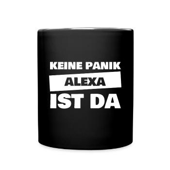 First name Alexa - Full Colour Mug - black - Front