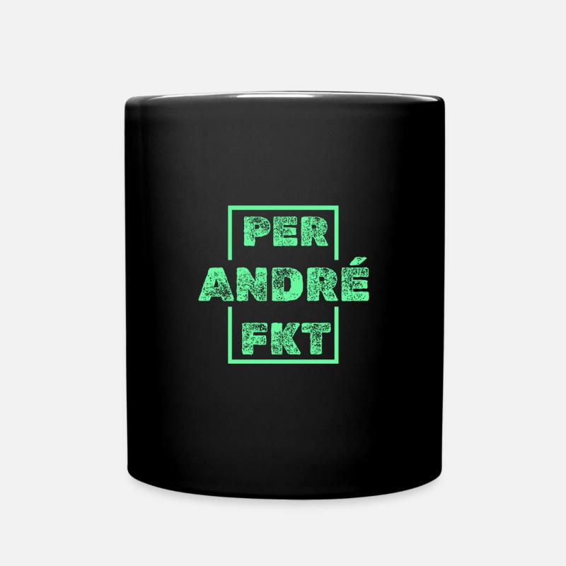 André als André - Tasse einfarbig - Schwarz