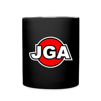 JGA - Tasse einfarbig - Schwarz - Vorne