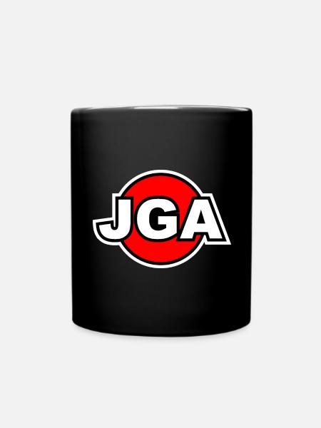 JGA - Tasse einfarbig - Schwarz