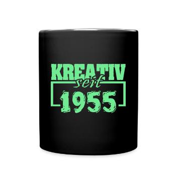 Maler 1955 - Tasse einfarbig - Schwarz - Vorne