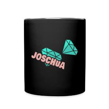 Papa Joshua - Full Colour Mug - black - Front