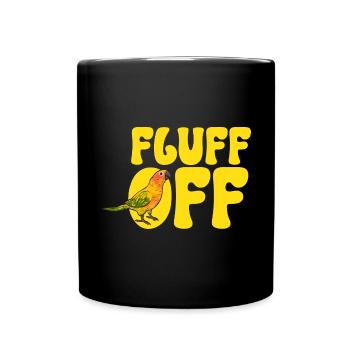 Parakeet, Parrot, Parakeet, Bird - Full Colour Mug - black - Front