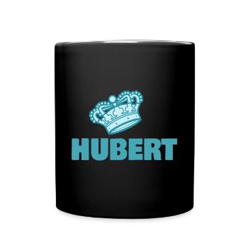 First name Hubert - Full Colour Mug - black - Front