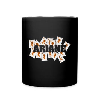 Vegas Ariane - Tasse einfarbig - Schwarz - Vorne