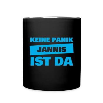 Gift for Jannis - Full Colour Mug - black - Front