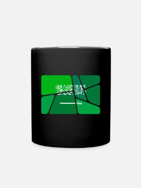 Arabien - Tasse einfarbig - Schwarz