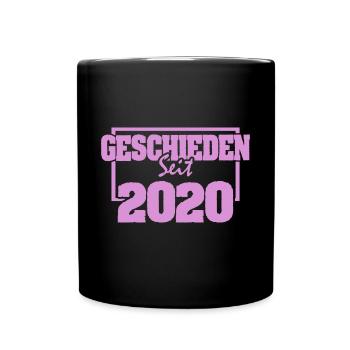 2020 - Tasse einfarbig - Schwarz - Vorne