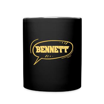 Bennett - Full Colour Mug - black - Front