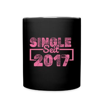 Single 2017 - Tasse einfarbig - Schwarz - Vorne