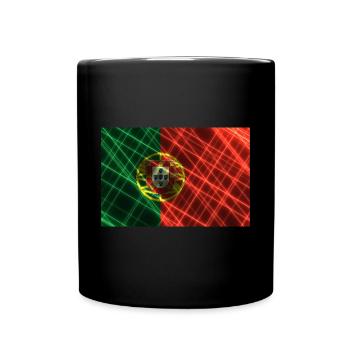 Portugal - Mug uni - noir - Devant