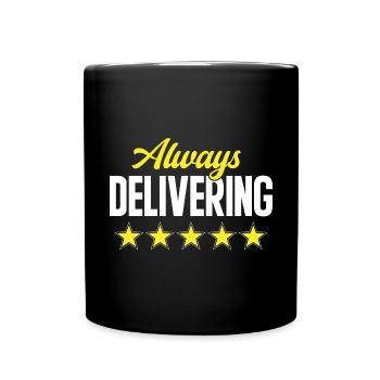 Supplier Package Delivery - Full Colour Mug - black - Front