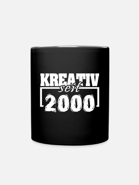 Schauspielerin 2000 - Tasse einfarbig - Schwarz