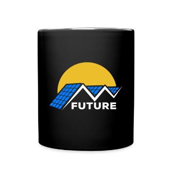 Photovoltaics - Solar Energy - Sun - Future - Full Colour Mug - black - Front