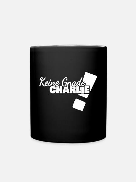 Geschenk für Charlie - Tasse einfarbig - Schwarz