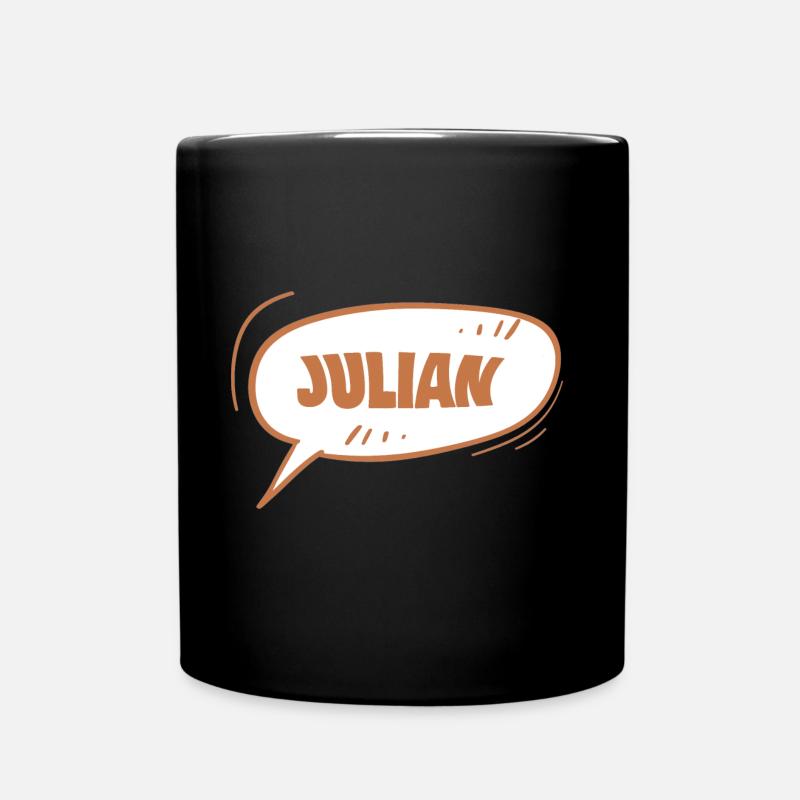 Julian Julian - Tasse einfarbig - Schwarz