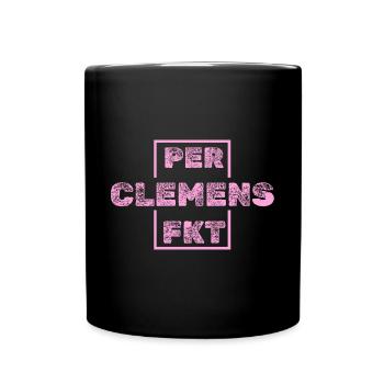 Clemens Clemens - Tasse einfarbig - Schwarz - Vorne