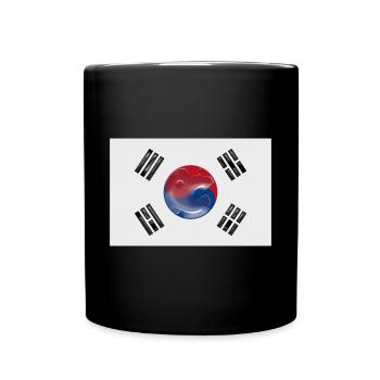 South Korea - Full Colour Mug - black - Front