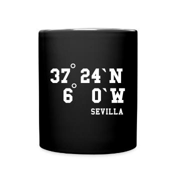 Seville Andalusia Spain Holiday Idea - Full Colour Mug - black - Front