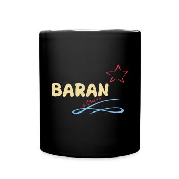 Gift Baran - Full Colour Mug - black - Front