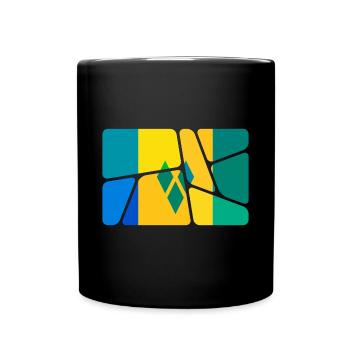 Saint Grenadines - Full Colour Mug - black - Front