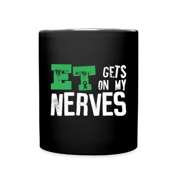 ET Awareness Essential Tremors - Full Colour Mug - black - Front