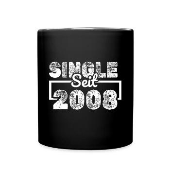 2008 2008 - Tasse einfarbig - Schwarz - Vorne