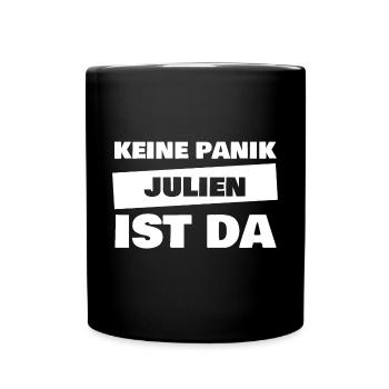 First name Julien - Full Colour Mug - black - Front