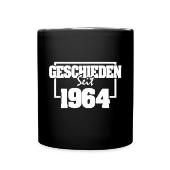 1964 - Tasse einfarbig - Schwarz - Vorne