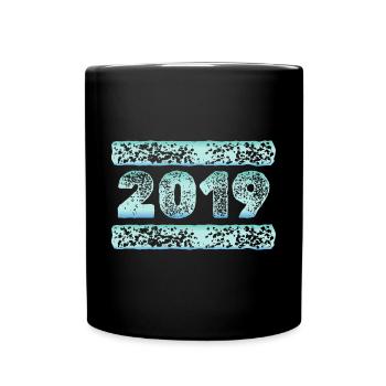 2019 - Full Colour Mug - black - Front