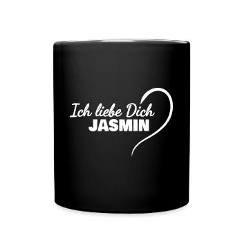 LoveYou Jasmin - Mug uni - noir - Devant