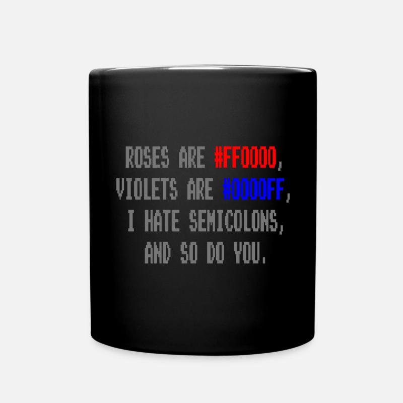 Python Developer Geek Shirt - Full Colour Mug - black