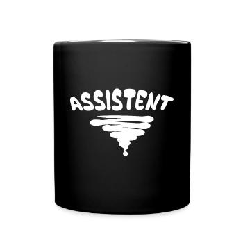 Assistant - Full Colour Mug - black - Front